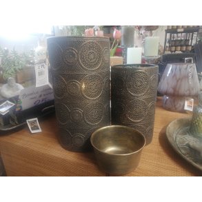 Speedtsberg, Lanterne med skl indeni, antik guld