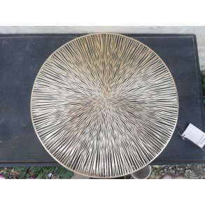 Speedtsberg, Dkkeserviet, rund, guld-farve