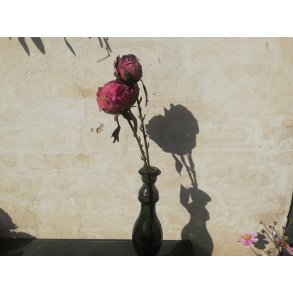 DEKO FLORALE, Kunstig pon (trret udtryk), 50 cm., lilla (lys)