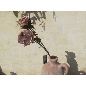 DEKO FLORALE, Kunstig pon (trret udtryk), 50 cm., gr