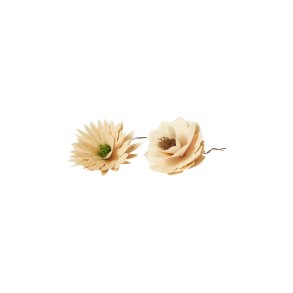 Speedtsberg, Dekorationsblomst 2ass, 6cm tr, beige