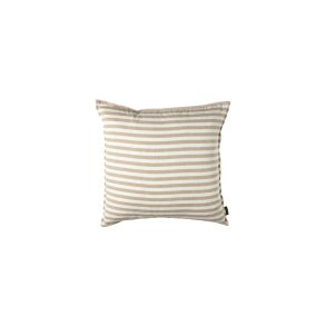 Speedtsberg, Pude med striber, 50 x 50 cm., valnd/hvid