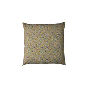 Speedtsberg, Pude med mnster, 60 x 60 cm., lyserd/bl/grn