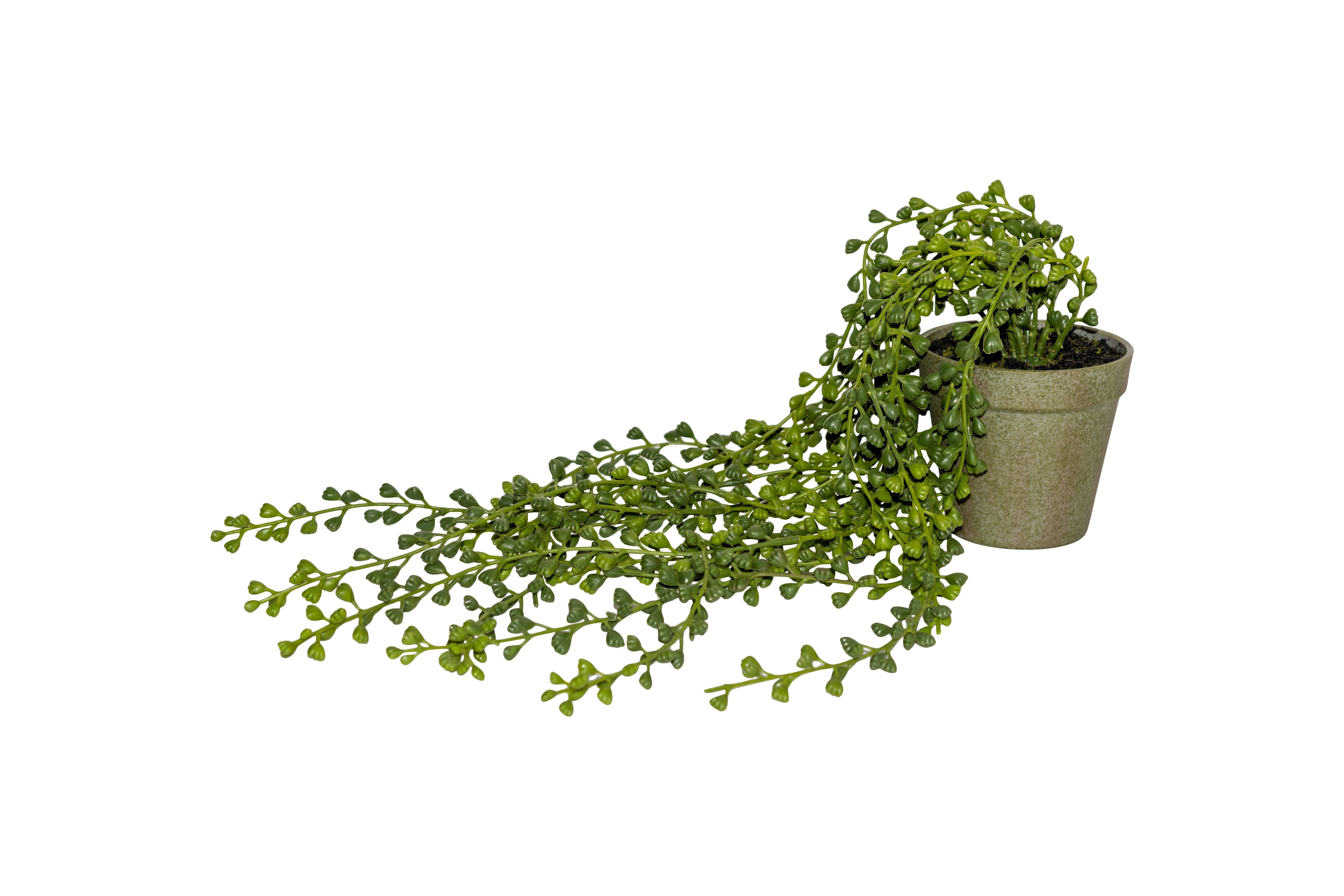 Speedtsberg, Hænge plante i potte, 65cm. - Kunstige - Lykkesholm.nu