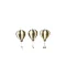 Speedtsberg, Ballon med motiv, 3 forskellige varianter, m�rk gr�n