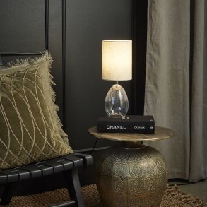 Speedtsberg, Bordlampe (glas/hr), D15,5 x H39 cm.