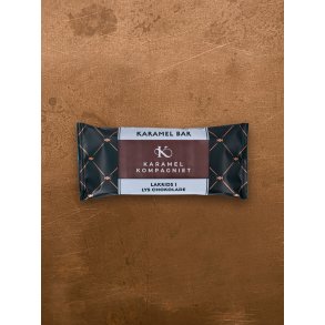 Karamel Kompagniet, LAKRIDS I LYS CHOKOLADE