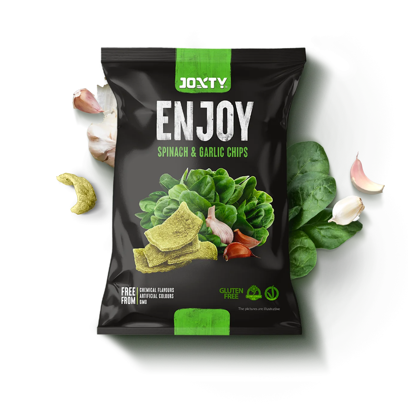 Lowin, Enjoy, Spinat/hvidlg