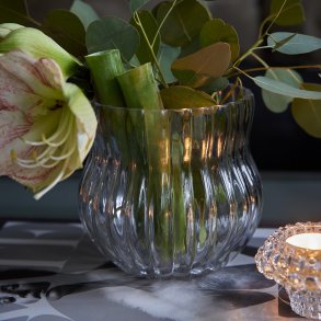 Speedtsberg, Vase med riller, gr