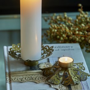 Speedtsberg, Lysestage i antique guld (2 varianter)