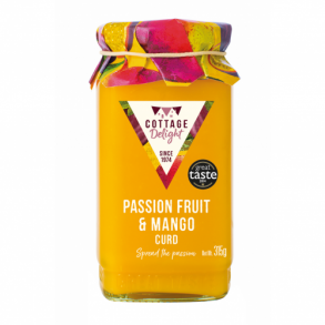 Cottage Delight, Passion & Mango Curd 315 g.