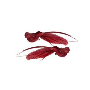 Speedtsberg, Fugl med clips, rd, 2 ass., 