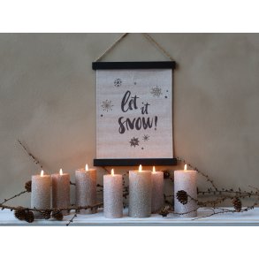 Chic Antique, Lrred til ophng, Let it snow