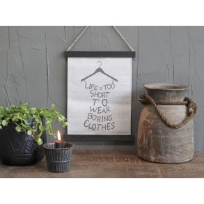 Chic Antique, Lrred til ophng, Life is to short...