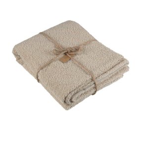 Fondaco, TED, Plaid, 120x150cm., Sand