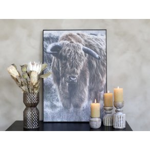 Chic Antique, Billede med okse og sort ramme