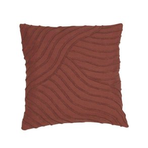 Fondaco, FLOW, Pude med fyld, TEGEL, 48 x 48 cm.