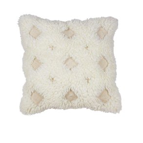 Fondaco, SEAN, Pude med fyld, offwhite, 50 x 50 cm.