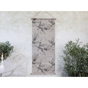 Chic Antique, Lrred til ophng med blomsterprint, aflang