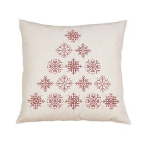 Fondaco, GRAN, Pude med fyld, Hvid, 48 x 48 cm.