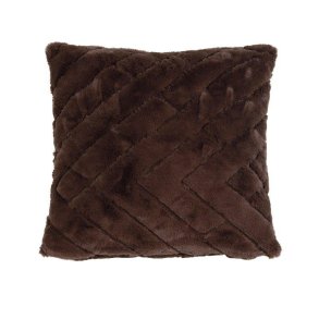 Fondaco, BENNI, Pude med fyld, brun, 48 x 48 cm.