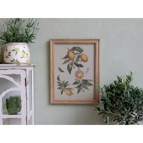 Chic Antique, Billede med citron motiver