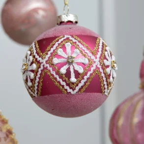 La Vida, Julekugle med motiv, lyserd