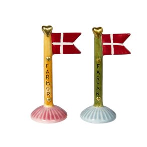 Speedtsberg, Flag med farmor/farfar, 14 cm