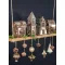 Speedtsberg, Hylde med kroge, 70x15x2cm, tr�
