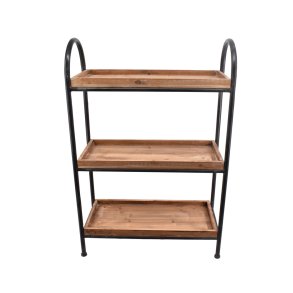 La Vida, Reol med tre hylder i tr