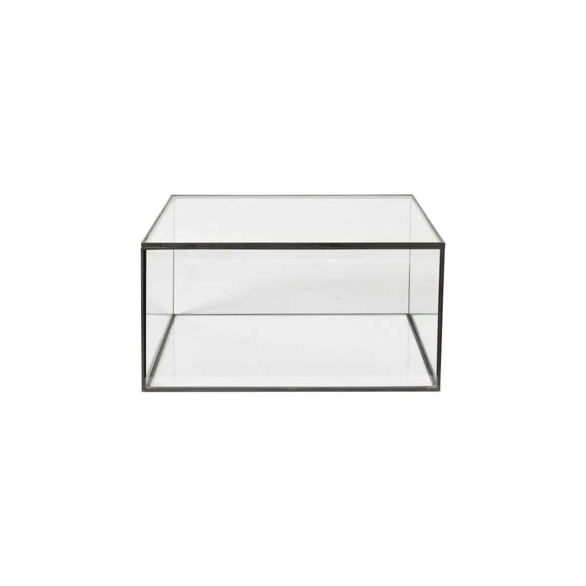 Speedtsberg, Kasse med l�g, 25x25x13 cm, sort