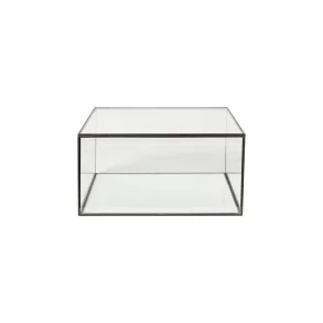 Speedtsberg, Kasse med l�g, 25x25x13 cm, sort