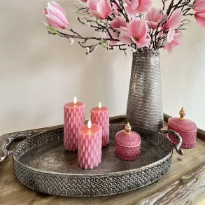 La Vida, Bakke i metal - antik slv, Oval