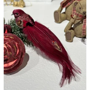 La Vida, Deko fugl, bordeaux