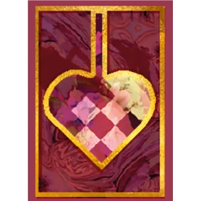 La Vida, Kort med flettet hjerte