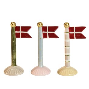 Speedtsberg, Flag, 14 cm. (3 varianter), pr. stk. 