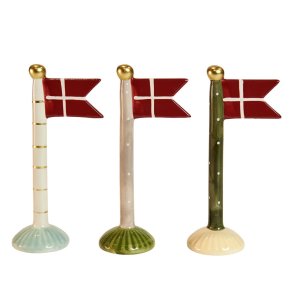 Speedtsberg, Flag, 19 cm. (3 varianter), pr. stk. 