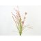 DEKO FLORALE, Buket med blomst/grs, 52 cm, lyserd