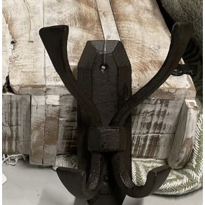 Clayre & Eef, Knage med 4 kroge til vg, sort