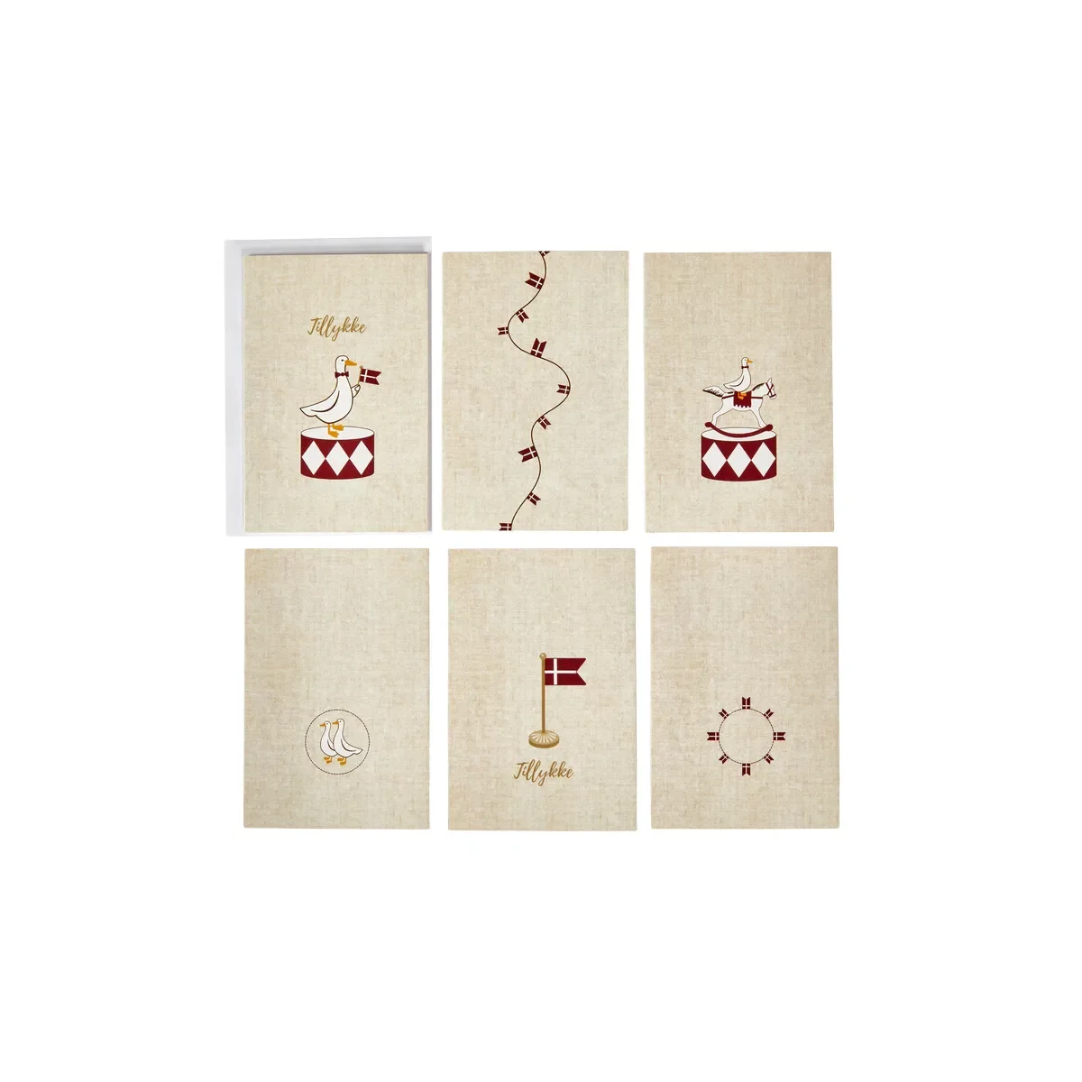 Speedtsberg, Kort med kuvert