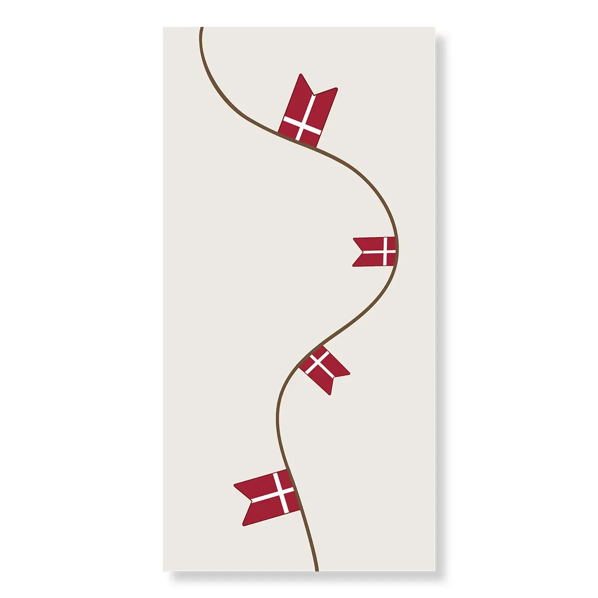 Speedtsberg, Serviet med flagranke