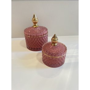 La Vida, Liva krukke med guldkant, rosa