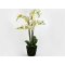 DEKO FLORALE, Kunstig orkid, 70 cm.