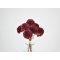 DEKO FLORALE, Dahlia, 7 stilke, 30 cm, bordeaux