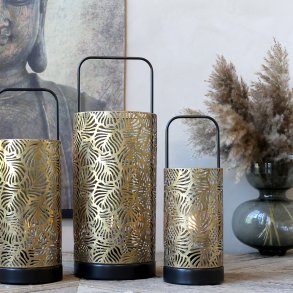 Chic Antique, Lanterne med mnster inkl. pre og timer