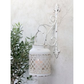 Chic Antique, Lanterne med dekor, antique creme