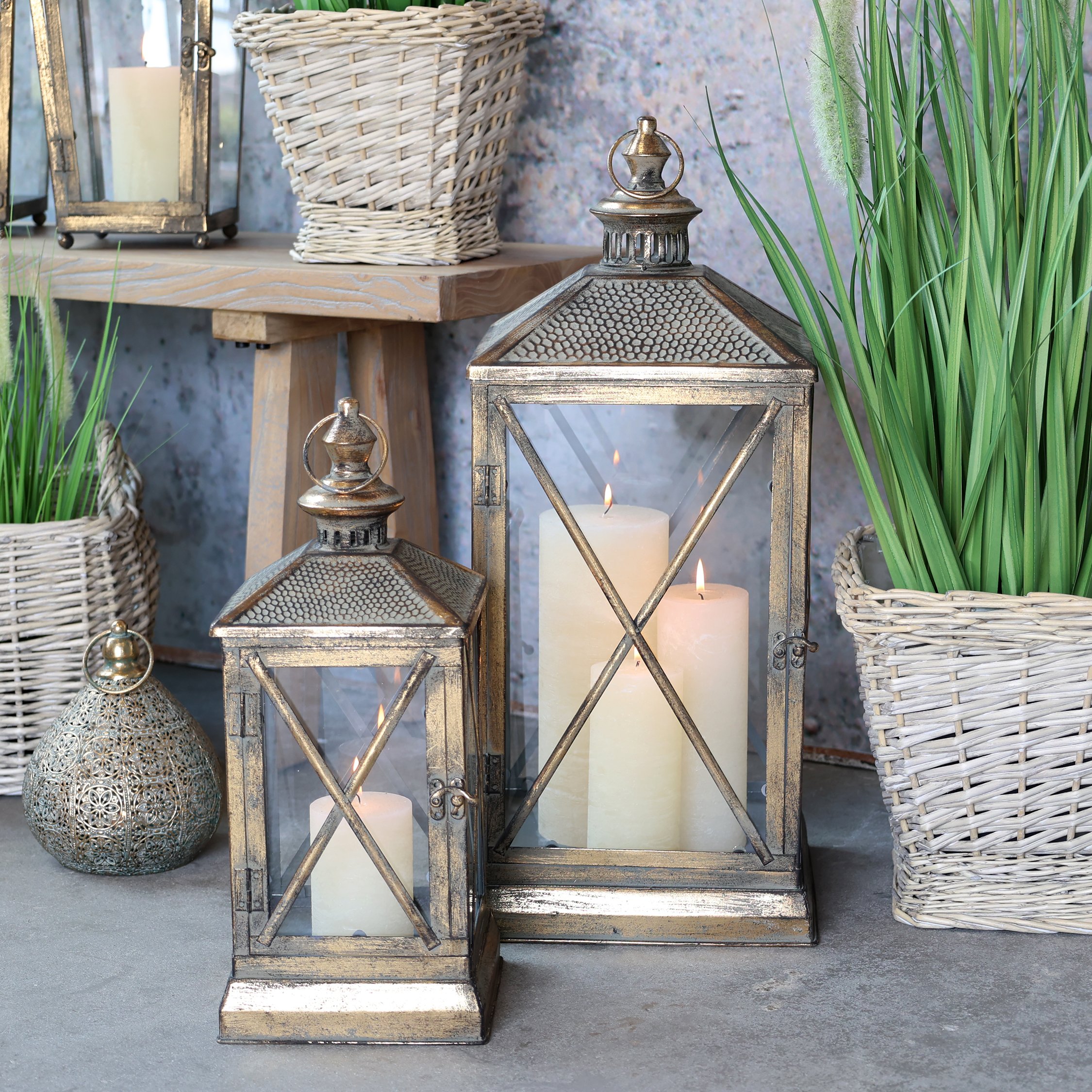 Chic Antique, Lanterne med m�nster