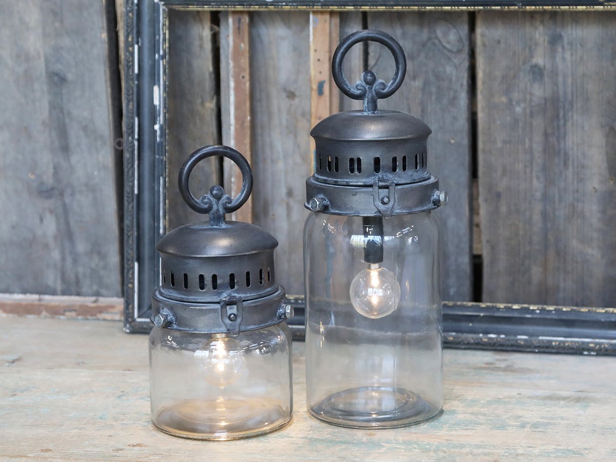 Chic Antique, Fransk stald Lanterne inkl pre og timer