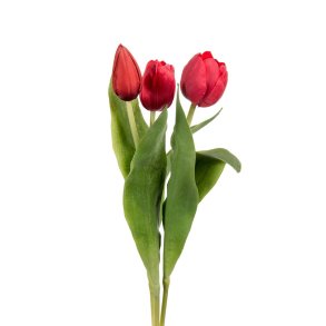 Mr Plant, Kunstig tulipan mix, Rd, H36 cm