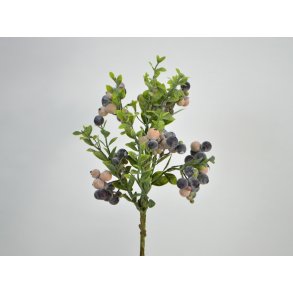 DEKO FLORALE, Brbladgren, 38 cm, mrke br